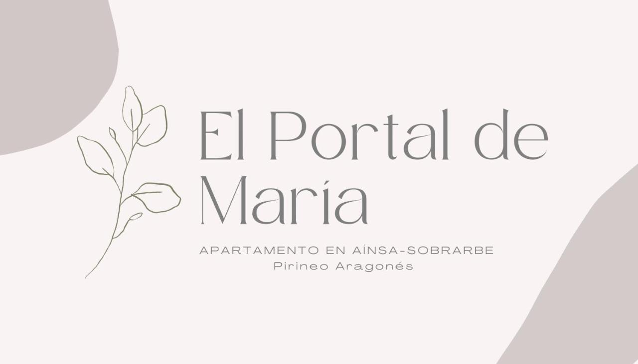 El Portal De Maria Leilighet Aínsa Eksteriør bilde